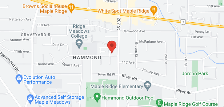 map of 8 20681 THORNE AVENUE